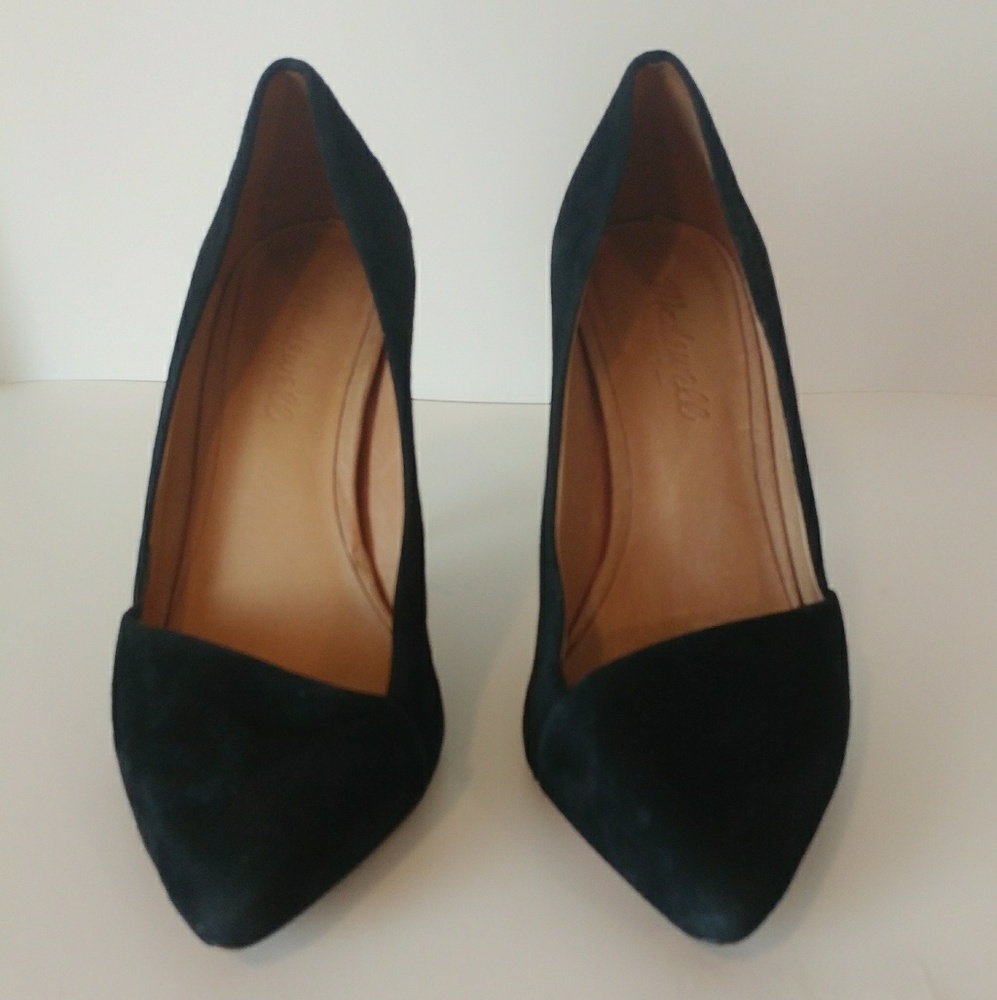 Madewell Suede Mira Heel S7 Pump Stiletto